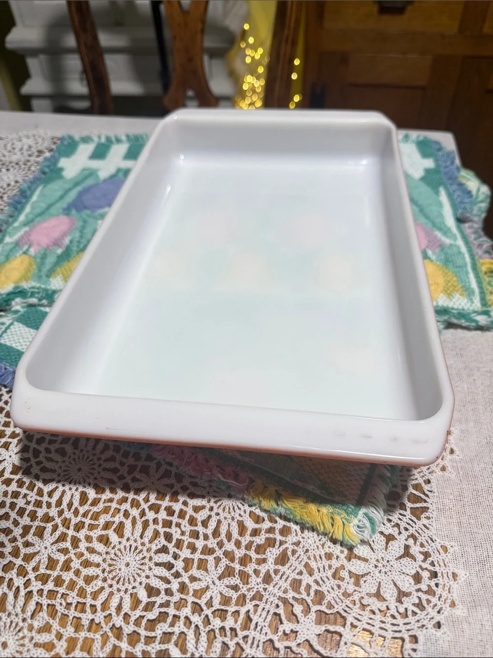 Pyrex burnt orange